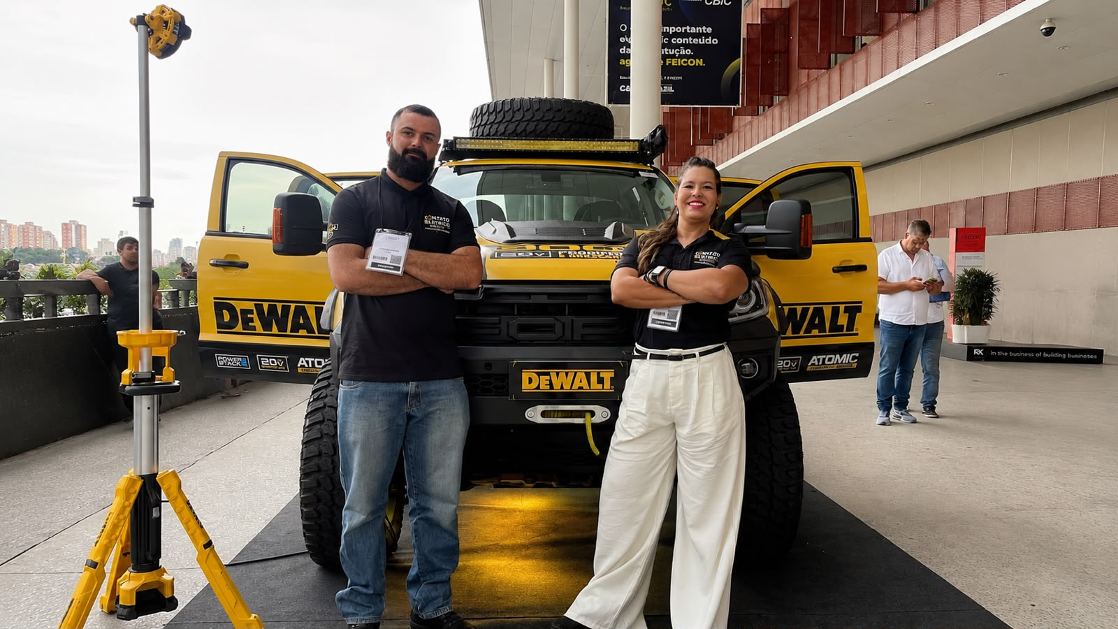 Bárbara e Everton, fundadores da CONTTECH Experience